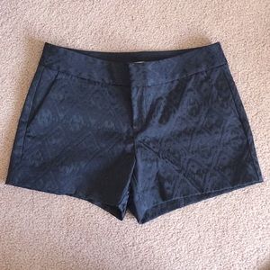Banana Republic Ikat Jacquard Shorts in Navy Blue